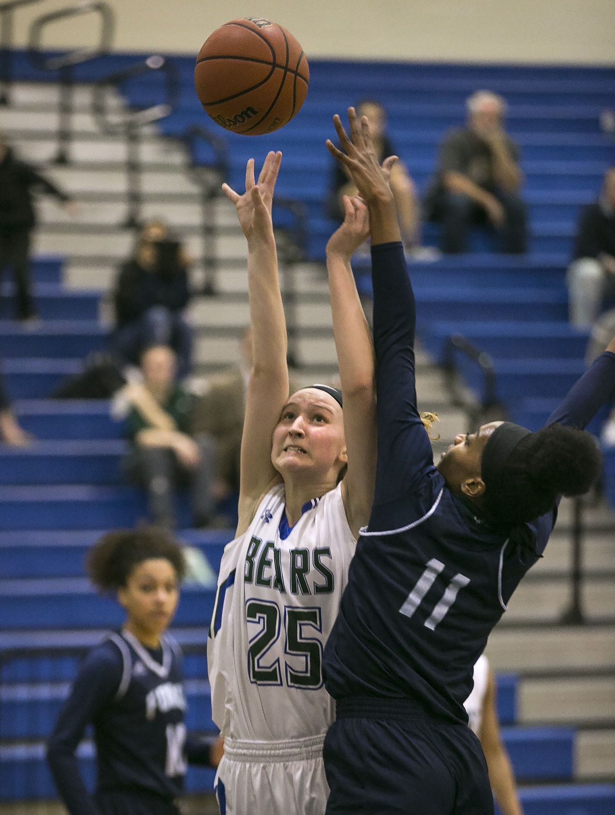 Colonial Forge at Riverbend girls basketball